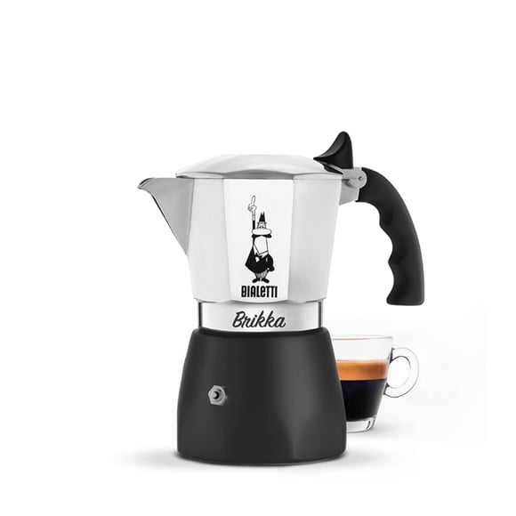 Cafetera Bialetti New Brikka de aluminio para 4 tazas