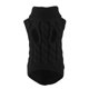 thumbnail image 1 of suxuMhao Ropa para Mascotas, Paquete de 2 Ropa para Mascotas, Suéter Negro para Gato y Perro, Suéter Cálido para Perro para el Hogar, Prendas para Mascotas Ropa para Mascotas, Talla M (Busto:11.8in,, 1 of 4