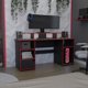 thumbnail image 1 of Escritorio Gamer Keria Wengue - Rojo, 1 of 8