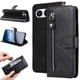 thumbnail image 1 of Funda con Cremallera para OnePlus Nord 4 5G, Carcasa Cartera de Cuero PU con Soporte y Tarjetero, 1 of 6
