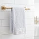 thumbnail image 3 of REGALWOVEN Toallas de Mano Bordadas con Flores, Juego de Toallas Suaves y Absorbentes de Algodón Puro para Baño, Cocina, Spa, Gimnasio, Decoración del Hogar Gris 4 Piezas, 3 of 7