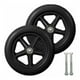 thumbnail image 1 of Rueda delantera de 8 pulgadas, 2 ruedas de repuesto para silla de ruedas, llanta sólida antideslizante, 190 mm, gris/negro, ruedas para silla de ruedas, andadores, andadores (negro), 1 of 5