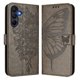 thumbnail image 5 of Funda cartera mariposa para Samsung Galaxy A16 4G con soporte y ranuras para tarjetas Gris, 5 of 5