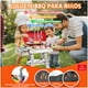 thumbnail image 2 of Cocina De Juguete Bbq Parrilla Niños 68 Pcs Luz Vapor Sonido, 2 of 9
