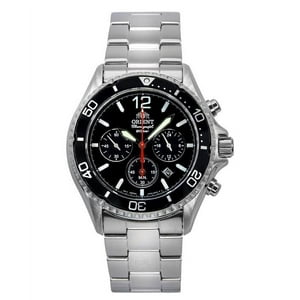 Orient - Reloj Mako Cronógrafo Deportivo Solar Para Hombre Ra-Tx0202B10B