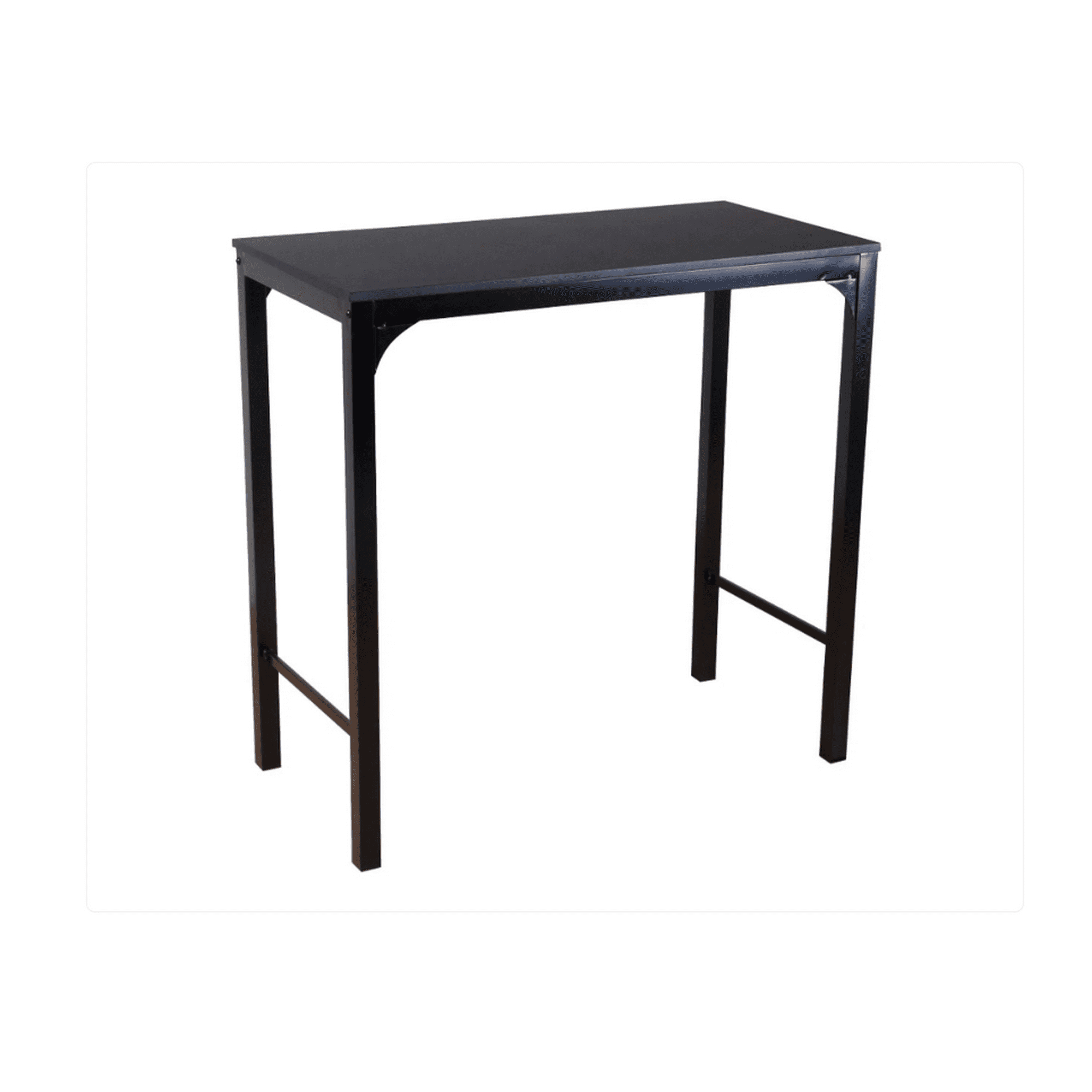 Habita2 Chile - Mesa De Bar Black Con Cubierta 100cm