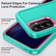 thumbnail image 5 of Para Samsung Galaxy A27 5G Case, con Soporte Integrado, a Prueba de Golpes/polvo/caídas, Cubierta Protectora Resistente de Grado Militar, Verde Claro, para Galaxy A27 5G, 5 of 7