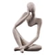 thumbnail image 2 of Pensador Escultura Estatuilla Estatua Del Hogar Estantería Moderna Decoración Pensando Bien, 2 of 5