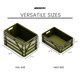 thumbnail image 3 of Cajas de Almacenamiento SIDIO Basic Pack Verde Apilables, 3 of 7