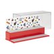 thumbnail image 3 of Vitrina Room Copenhagen Lego de 2 niveles, color rojo, 3 of 9