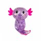 thumbnail image 1 of Juguete Squishy CUCURLE Bola Antiestrés Axolote con Brillantina Morado, 1 of 6