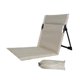 thumbnail image 2 of Silla De Playa Con Respaldo Estera De Playa Silla De Salón Silla Plegable Portátil Beige, 2 of 5