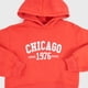 thumbnail image 3 of Poleron Niña Teen Crop Patch Sporty Rojo Corona, 3 of 5