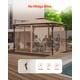 thumbnail image 5 of Malla de repuesto VEVOR para gazebo de 10 x 12 x 7 pies, 5 of 9