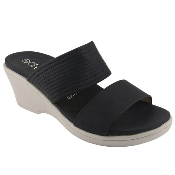 Sandalia Chalada Mujer Ica-25 Negro Comfort