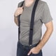 thumbnail image 3 of Tirantes Dickies para Hombre Grande y Alto, Clip Sólido de 1.5" en Azul Marino, 3 of 3