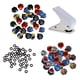 thumbnail image 3 of Dart Flight Puncher Con 60 Piezas De Plumas De Dardos Surtidas Y 100 Arandelas, 3 of 3