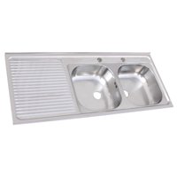 Splendid - Lavaplatos Sobreponer 1200X500 Comb. Izquierdo