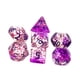 thumbnail image 2 of 7 Dados Poliédricos Acrílicos, Regalos Para Ni?os, Juguetes, Accesorios Para Beber, Entretenimiento, Violeta, 2 of 5