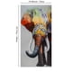 thumbnail image 3 of 1pc, Frameless Modern Color Painting, Elephant Canvas Wall Art Abstract Animal Poster, Living Room Wall Paintings, Home Decor Pictures No Frame, 3 of 4