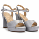 thumbnail image 5 of Sandalia de Mujer, Plateada Casual Chalada Voce-1, 5 of 6