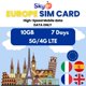 thumbnail image 1 of Tarjeta SIM SkyGo 10 GB 7 días Europa 30+ países, 1 of 5