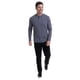 thumbnail image 3 of Polera Jersey Botones Gris gris 5XL, 3 of 4