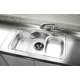thumbnail image 5 of Cuenco de cocina WANANG de acero inoxidable para fregadero con rebosadero, 5 of 8