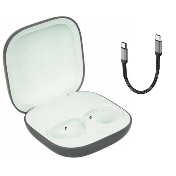 Estuche de carga TOYOURKI Fit Pro USB-C de reemplazo, gris salvia
