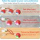 thumbnail image 4 of Pack de 2 juguetes interactivos para gatos Tchernt con 6 colas, 4 of 8