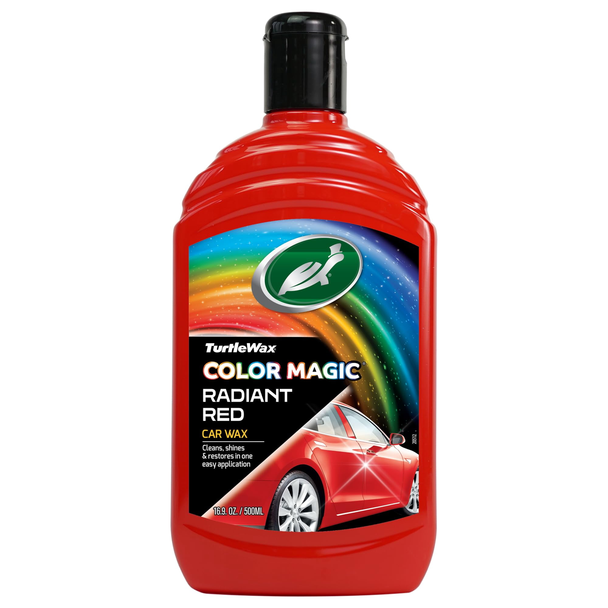Esmalte Para Pintura De Coche Turtle Wax 52711, Rojo, 500 Ml