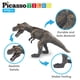 thumbnail image 5 of Alfombra de juego con forma de dinosaurio PicassoTiles PTD11 con 21 figuras de acción, 5 of 9