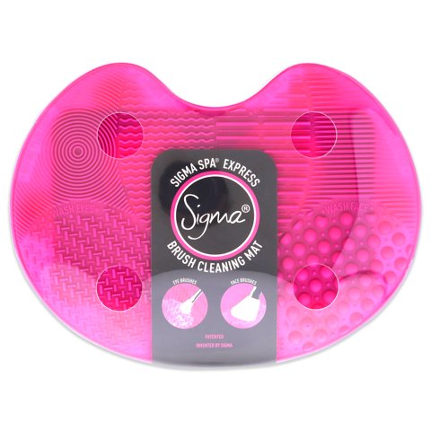 Sigma - Tapete De Limpieza Con Cepillo Express Spa - Rosa De Para Es - Limpiador Con Cepillo