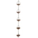 thumbnail image 2 of Cadena De Lluvia De 3,3 Pies Para Exteriores De Villas, Patios, Canalones, Cadenas Colectoras De Agua De Lluvia, Estilo E, 2 of 4