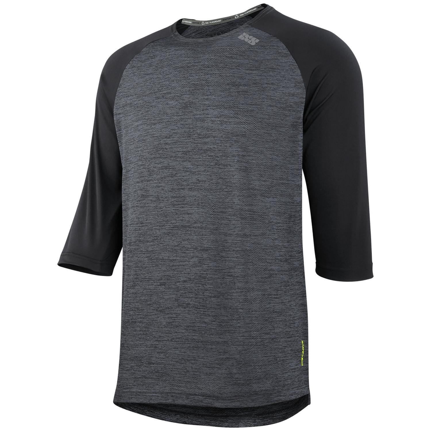 Jersey Ixs Manga 3/4 Carve X Negro Xs 48eu