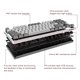 thumbnail image 5 of Teclado DURDOD Cherry MX Brown 104 teclas blanco ANSI, 5 of 7