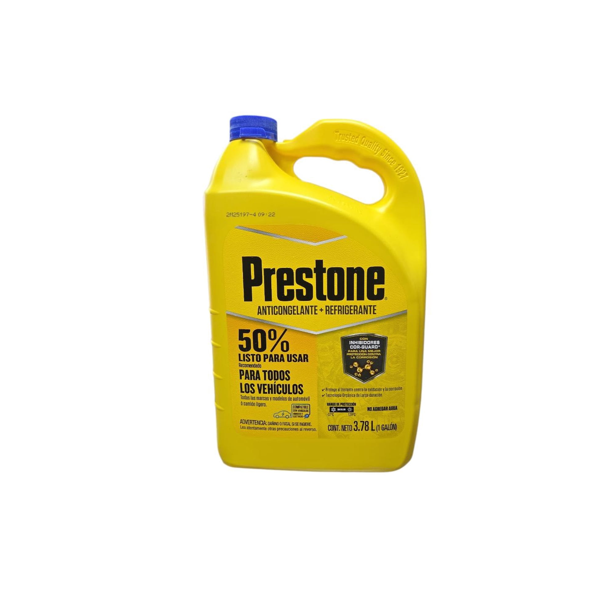 Refrigerante Y Anticongelante Prestone 50% 3.78l
