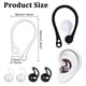 thumbnail image 4 of pares de ganchos para las orejas antipérdida, 2 pares de puntas de gancho para las orejas, ganchos de silicona seguros para auriculares, soporte de repuesto para auriculares, bucles para las orejas, a, 4 of 8