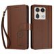 thumbnail image 3 of Funda Cartera Trébol para Motorola Edge 50 Ultra 5G con Ranuras Tarjetas y Carga Inalámbrica Marrón, 3 of 6