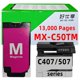 thumbnail image 1 of Cartucho de tóner láser HAO SHI XIANG MX-C407F Magenta 13.000 páginas, 1 of 5