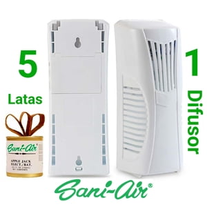 Pack 5 Latas Sani Air+ 1 Difusor Electrico