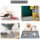 thumbnail image 3 of Comedero Plato Para Perros Y Gatos Con Alfombra Silicona Negro, 3 of 5