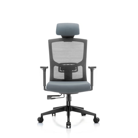 Modernismo - Silla Gerencial Premium De Oficina Piacere Color Gris