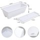 thumbnail image 2 of Maceta CHUKEMAOYI de plástico para verduras con ventana, paquete de 7 unidades, color blanco, 2 of 7