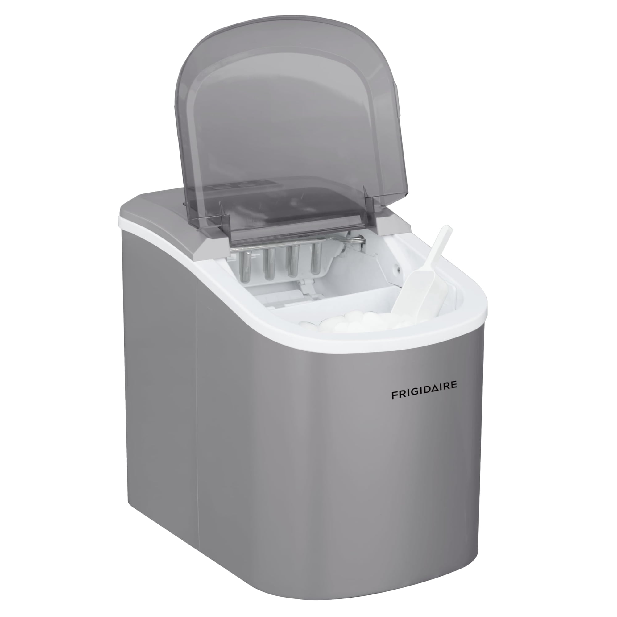 Máquina De Hielo Frigidaire Efic189 Para Encimera, 12 Kg, Plata, 26 Libras/día