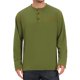 thumbnail image 1 of INSPIRE CHIC Camiseta Henley de Hombre de Manga Larga con Botones Casual Pullover Talla 2XL Verde Oliva, 1 of 6