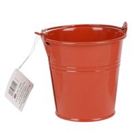 Homewell - Balde De Metal Verde 8X7Cm