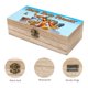 thumbnail image 3 of Hong Kong Phooey Caja Organizadora de Madera Rústica - Caja Decorativa Multifuncional para Escritorio, Hogar, Oficina, Joyas y Manualidades, 3 of 6