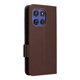 thumbnail image 3 of Funda Cartera para Motorola Moto Edge 60 Stylus Tapa Flip con Ranuras y Soporte Marrón, 3 of 5
