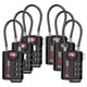 thumbnail image 1 of Candados Para Equipaje Con Cable Aprobados Por La Tsa Paquete De 6, 1 of 7